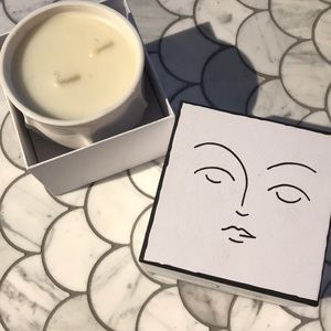 Jonathan Adler Muse Blanc multi-wick candle